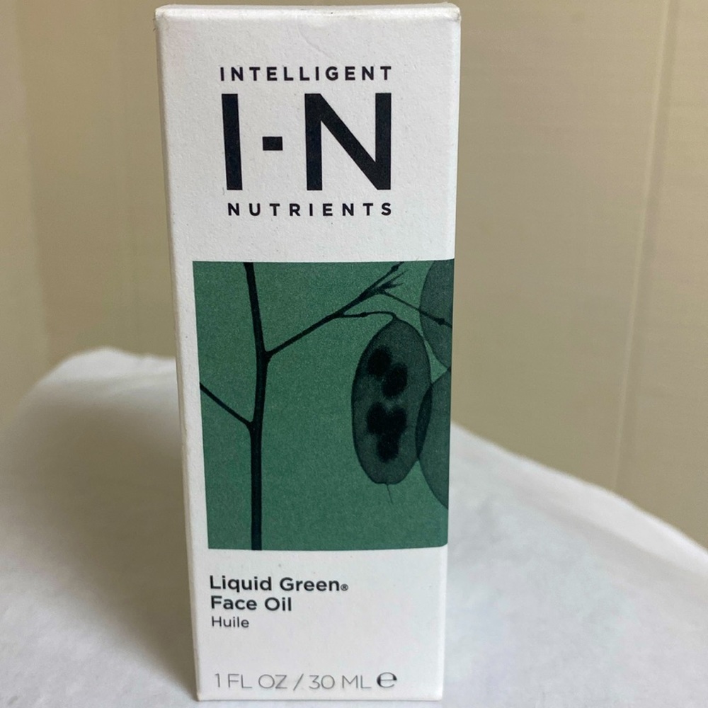 Intelligent Nutrients Liquid Green Face Oil 1 Fl Oz / 30ml
